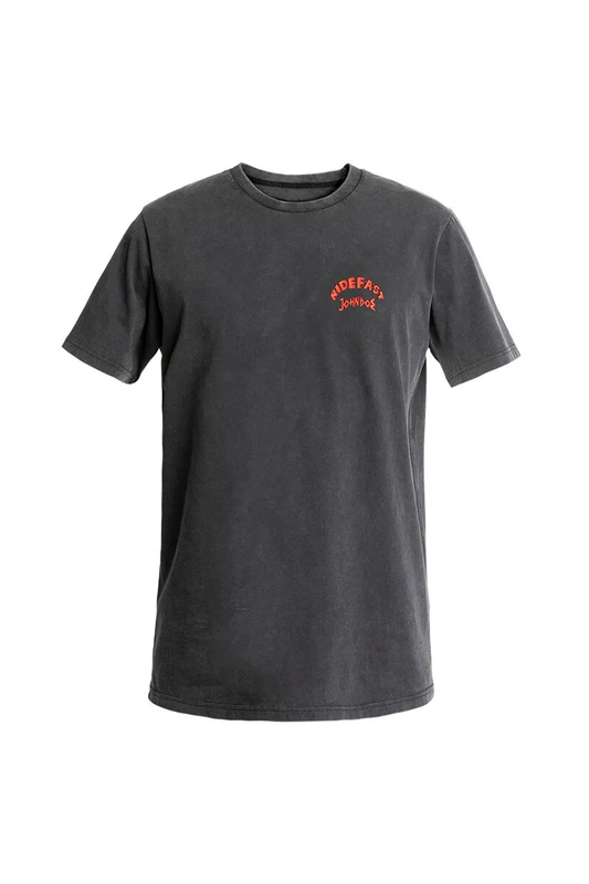 TEE LION FADED BLACK