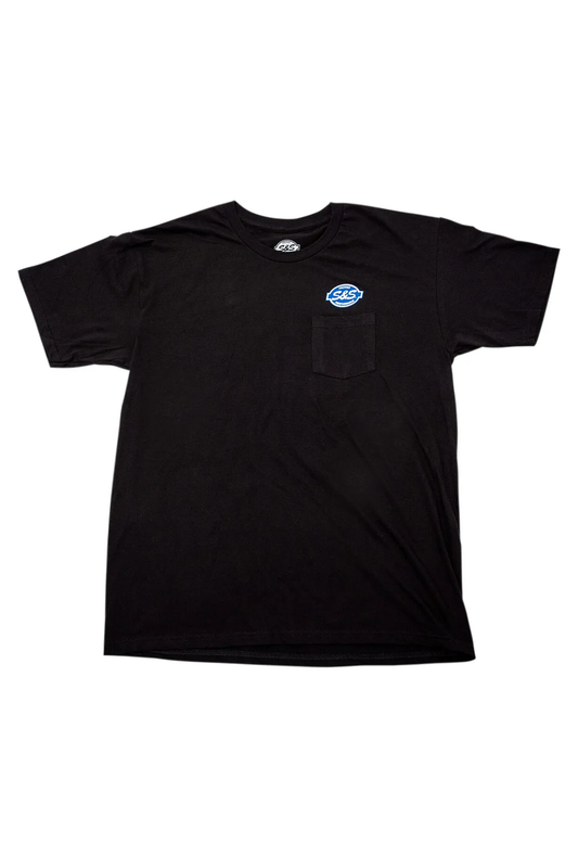 TEE SHIRT S&S POCKET BK