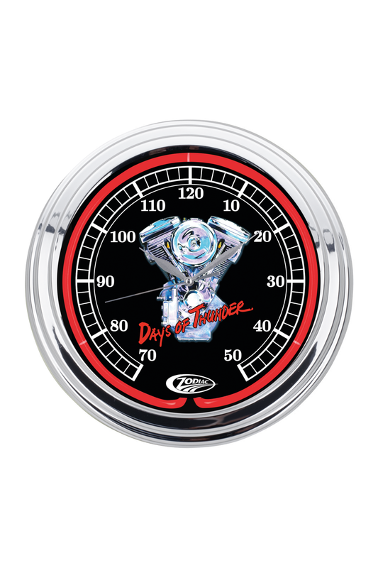 Zodiac "Evolution" Neon Clock