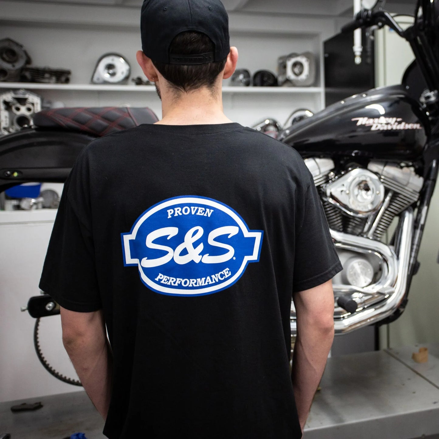 TEE SHIRT S&S POCKET BK