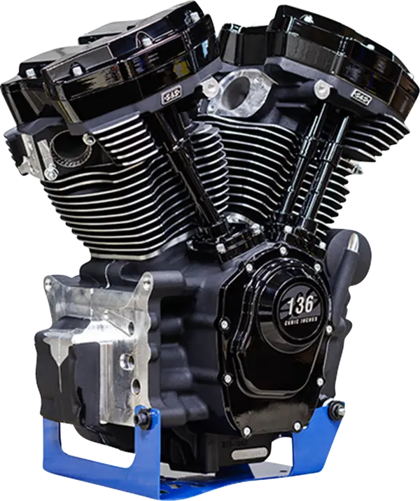 ENGINE MK136 550G CAM OIL COOLED BLK M8 SOFTAIL 2018-24
