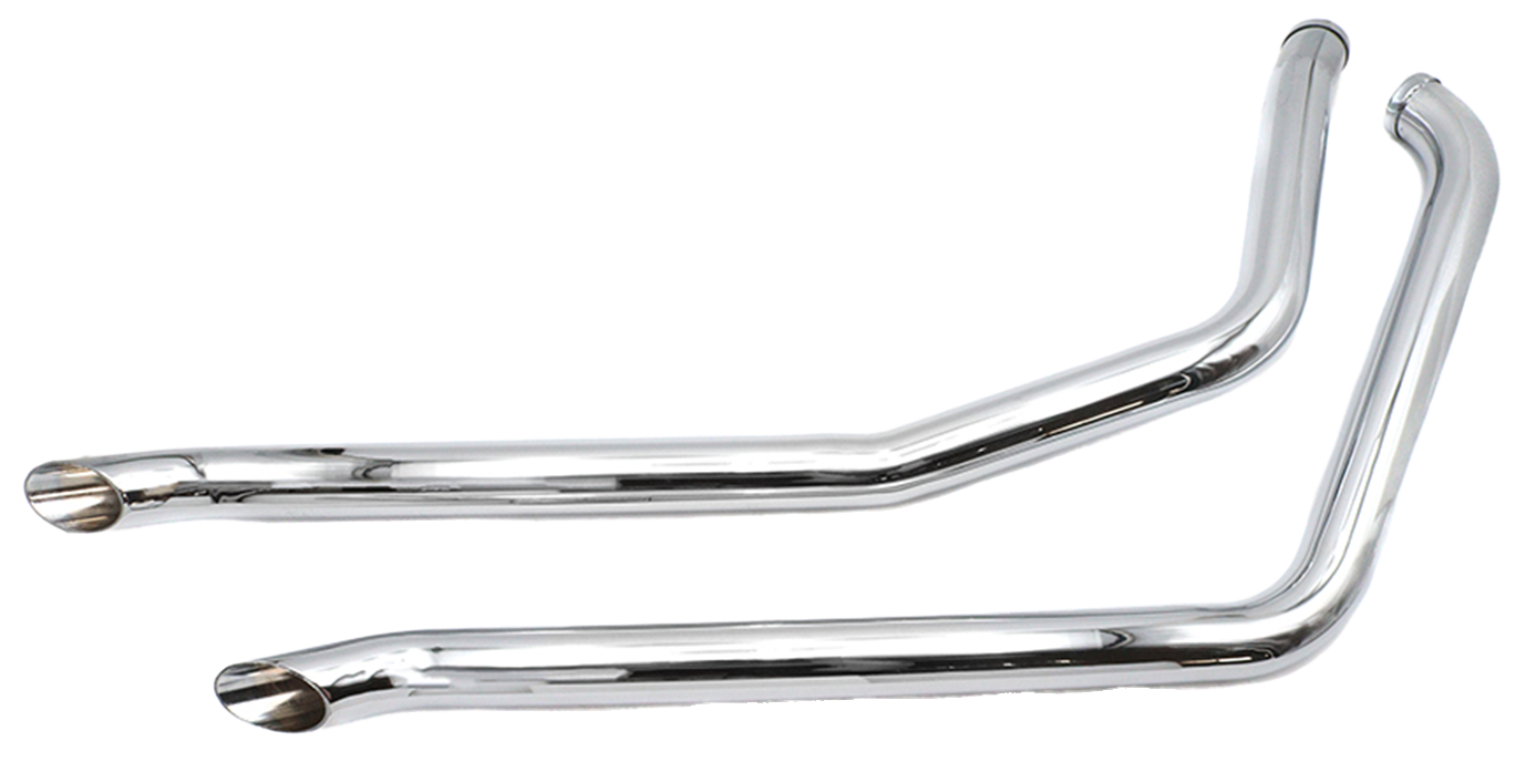 GOOSENECK DRAG PIPE SET | Softail
