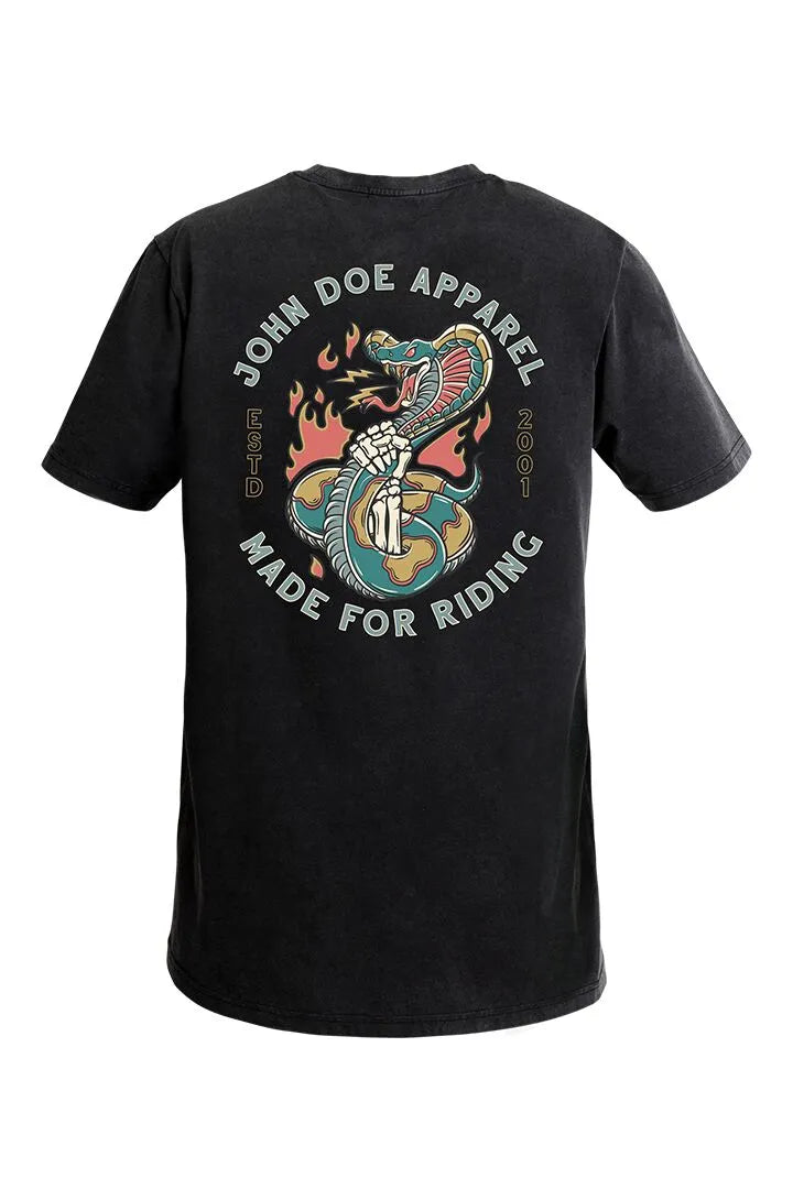 TEE SNAKE II BLACK