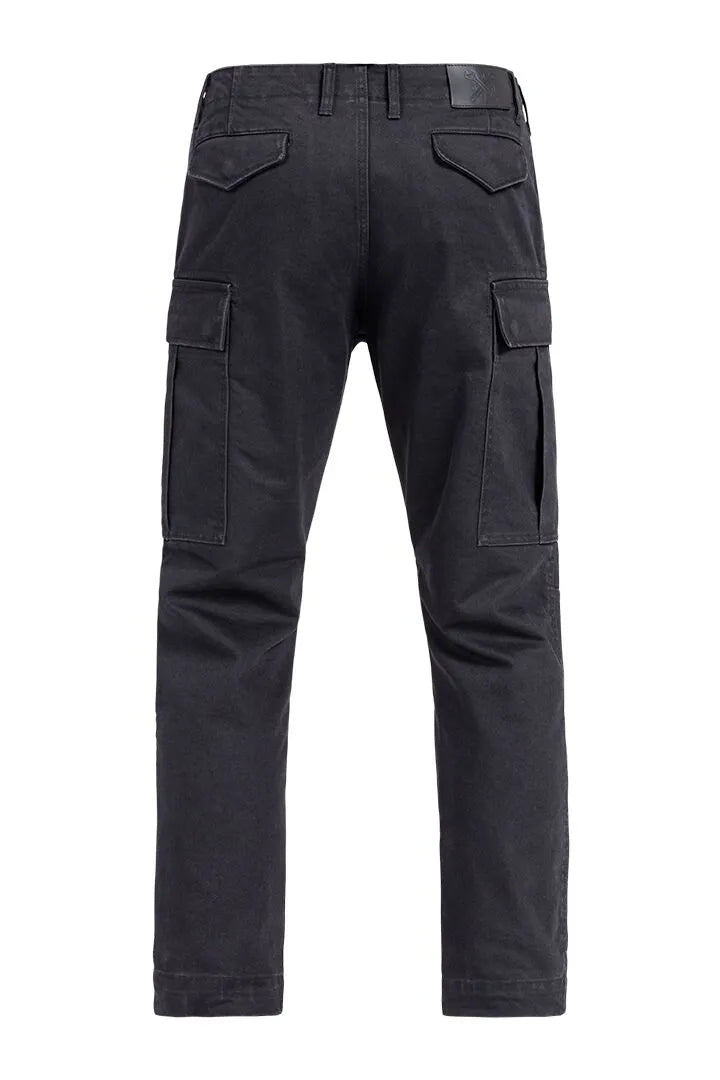 SPODNIE REGULAR CARGO MONO CZARNE/CZARNE