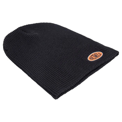 BEANIE OVAL BLACK