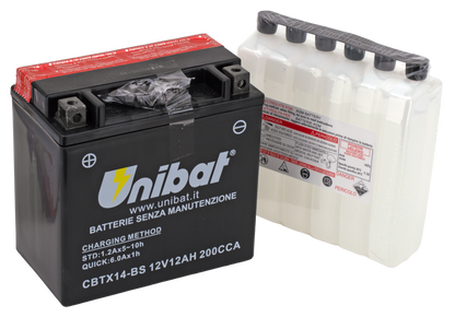 UNIBAT AGM DRY BATTERIES WITH ACID PACK | Adventure Touring | Sportster | Street