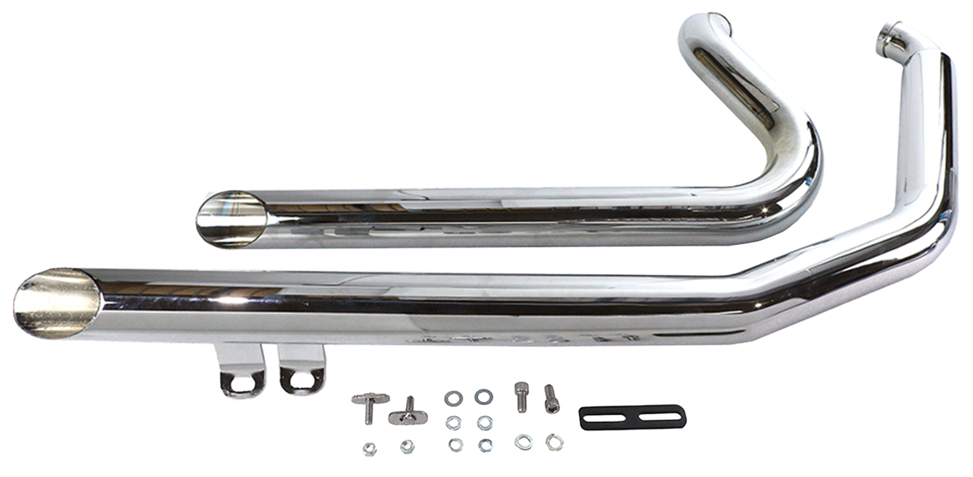WYATT GATLING SOFTAIL DRAG PIPES DOWN SLASH SHORTY | Softail
