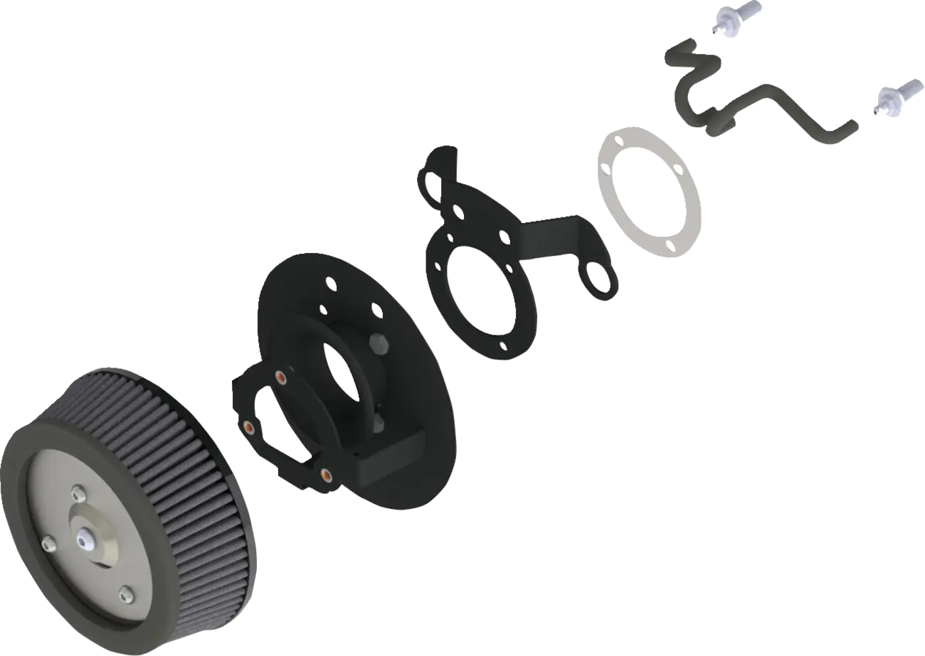 AIR CLEANER V02 NAKED - XL 91-UP