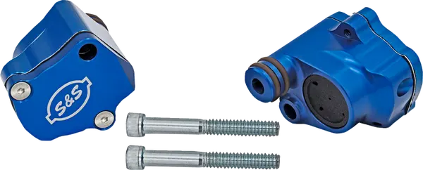 Breather Head Kit Billet Anodized Blue M8 2017-2024