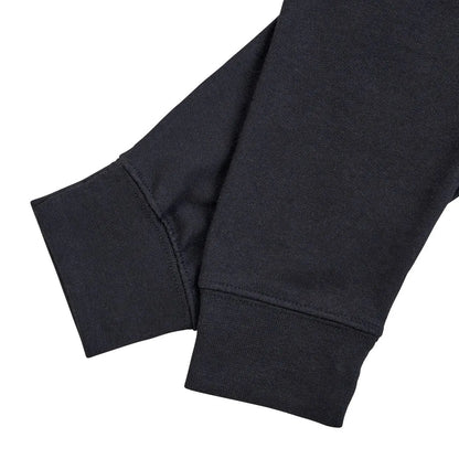 HOODIE BOLTS ZIP BLACK