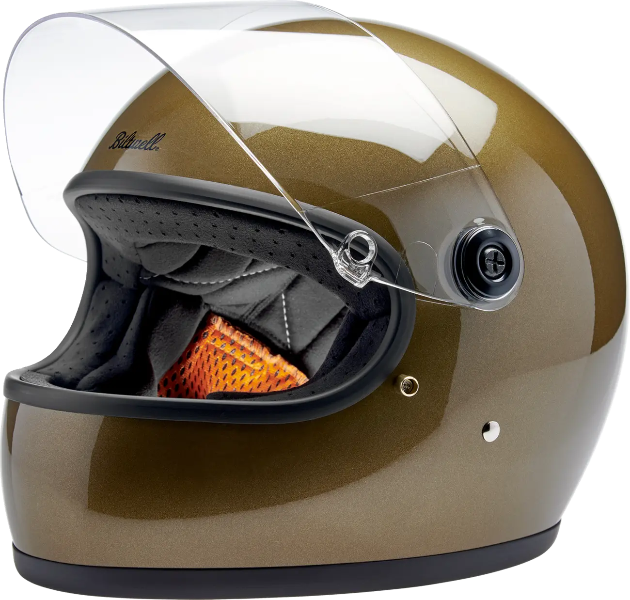HELMET GRINGO S UGLY GOLD METALLIC