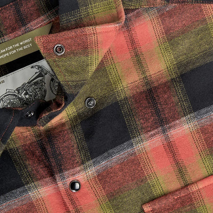 SHIRT FLANNEL HI TEST RUST