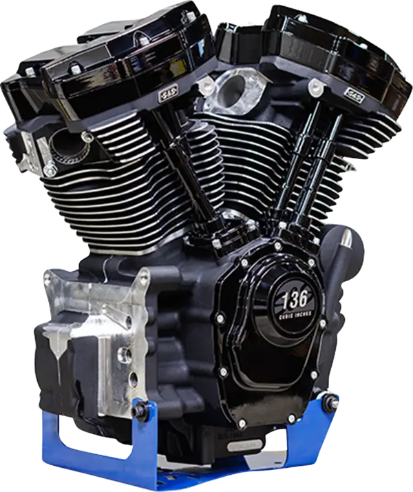 ENGINE MK136 475G CAM OIL COOLED BLK M8 SOFTAIL 2018-24