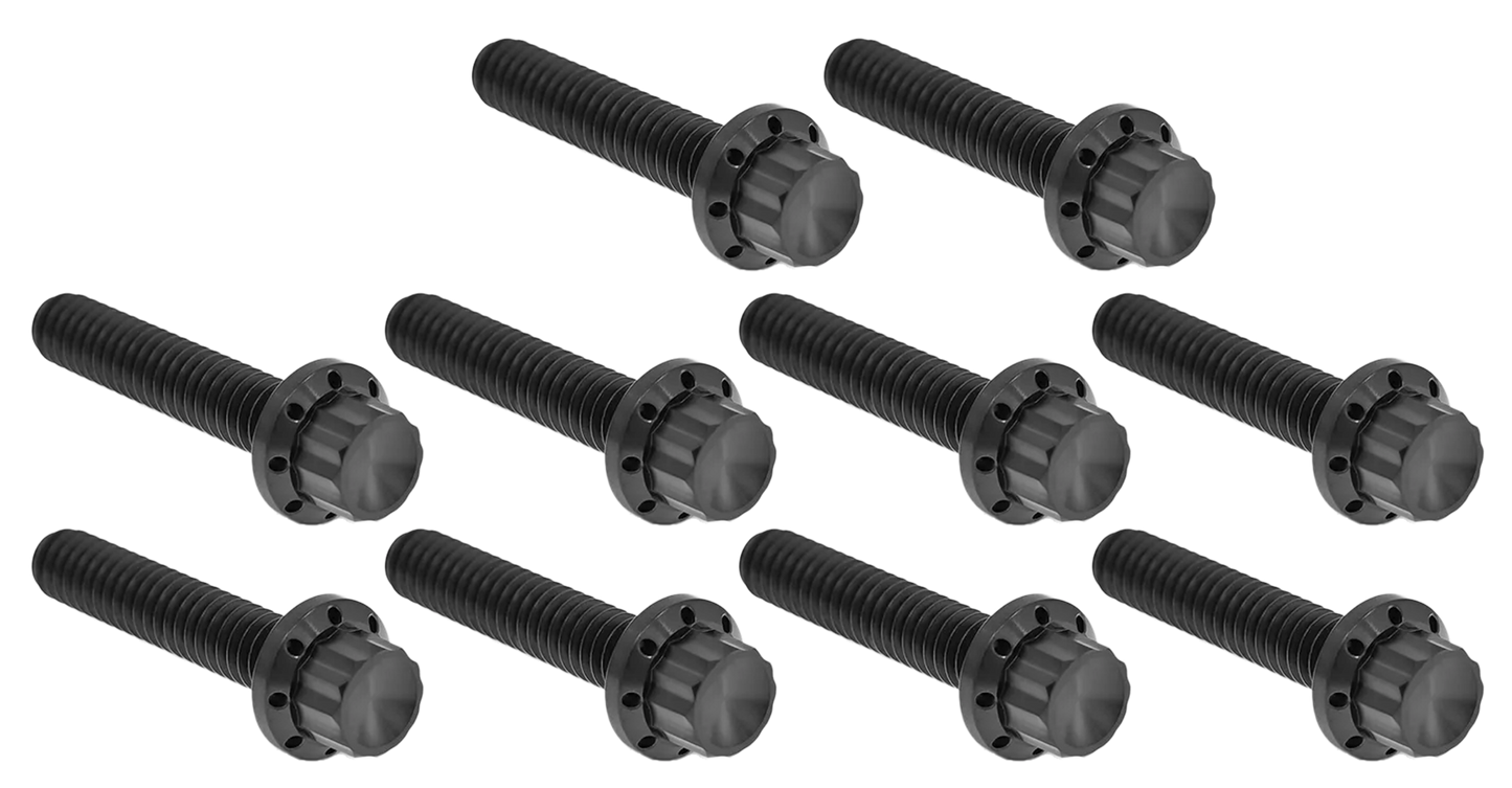 CAM & POINT COVER TITANIUM 12-POINT BOLT KITS