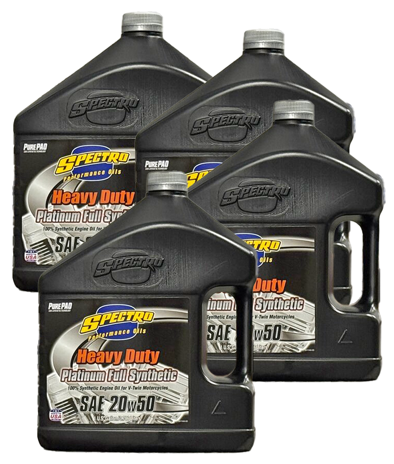 SPECTRO PLATINUM FULL SYNTHETIC SAE 20W50 MOTOR OIL