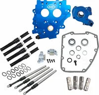 Cam Chest Kit w/o Cams Gear drive Oil cooled Chr PR TC 99-06
