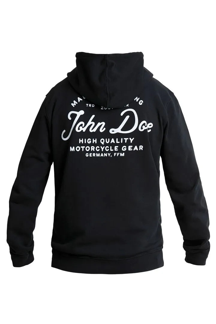 HOODIE JD LETTERING BLACK