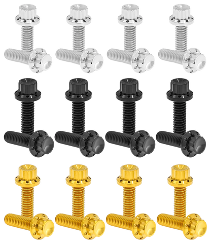 LIFTER BLOCK TITANIUM 12-POINT BOLT KITS