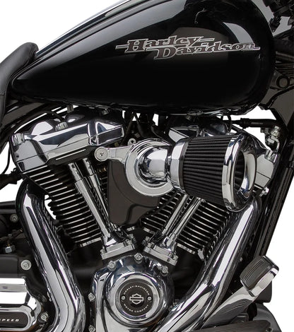 AIR CLEANER - VELOCITY 65 - M8 17-23 - CHROME