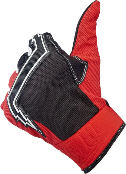 GLOVES BAJA RED/BLK