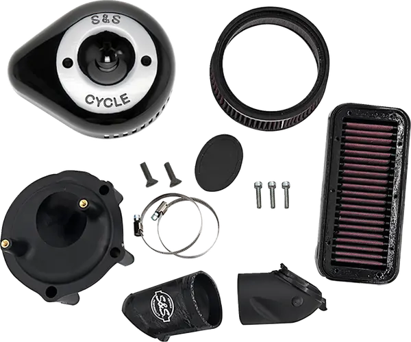 Air Cleaner Stealth Black Teardrop Cover Indian Challenger