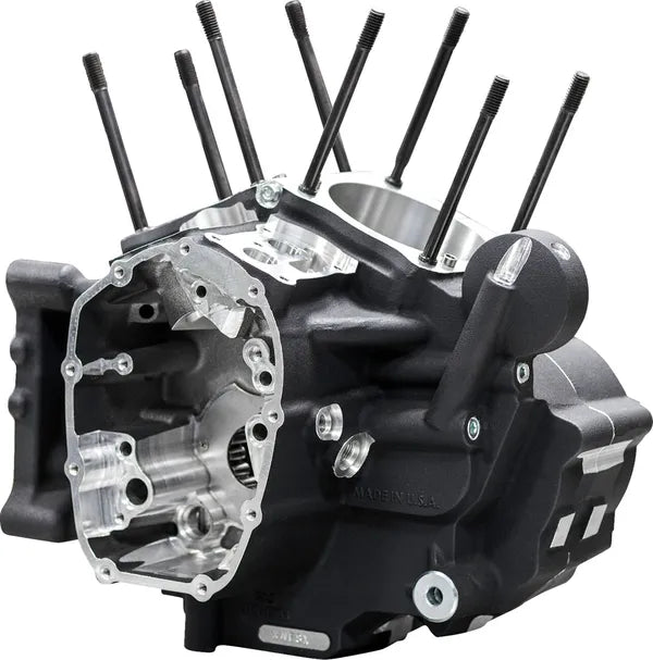 Crankcase Assembly MK-Series Black M8 Softail