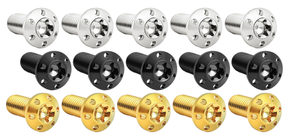 ARLEN NESS TITANIUM ROTOR BOLT KITS | Dyna | FX | FXR | Softail | Sportster | Street | Touring | Trike