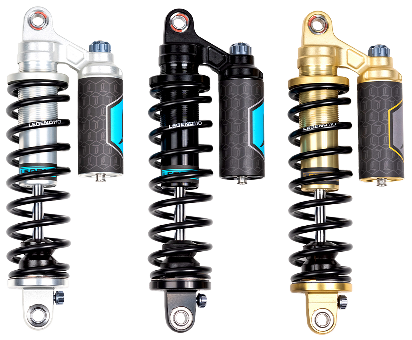 LEGEND SUSPENSION REVO-ARC ADJUSTABLE SHOCKS PIGGYBACK | Sportster