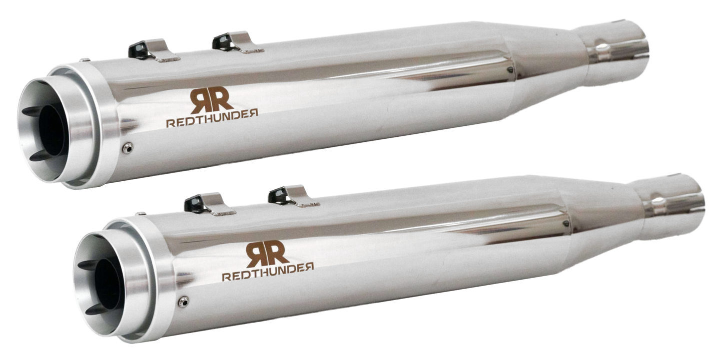 REDTHUNDER SLIP-ON MUFFLERS FOR MILWAUKEE EIGHT TOURING | Touring