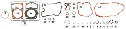 GASKETS AND SEALS FOR XG750 STREET & XG750A STREET ROD | Street