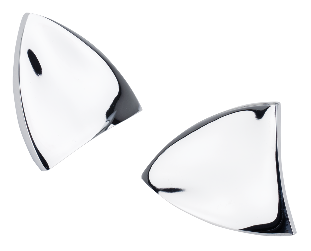 MIRROR BLOCK OFF PLATES FOR 1996-2013 BATWING FAIRING | Touring | Trike