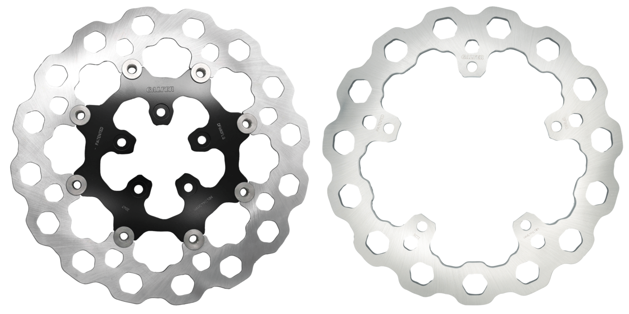 GALFER "CUBIQ" DISC BRAKE ROTORS | Dyna | Softail | Sportster | Touring