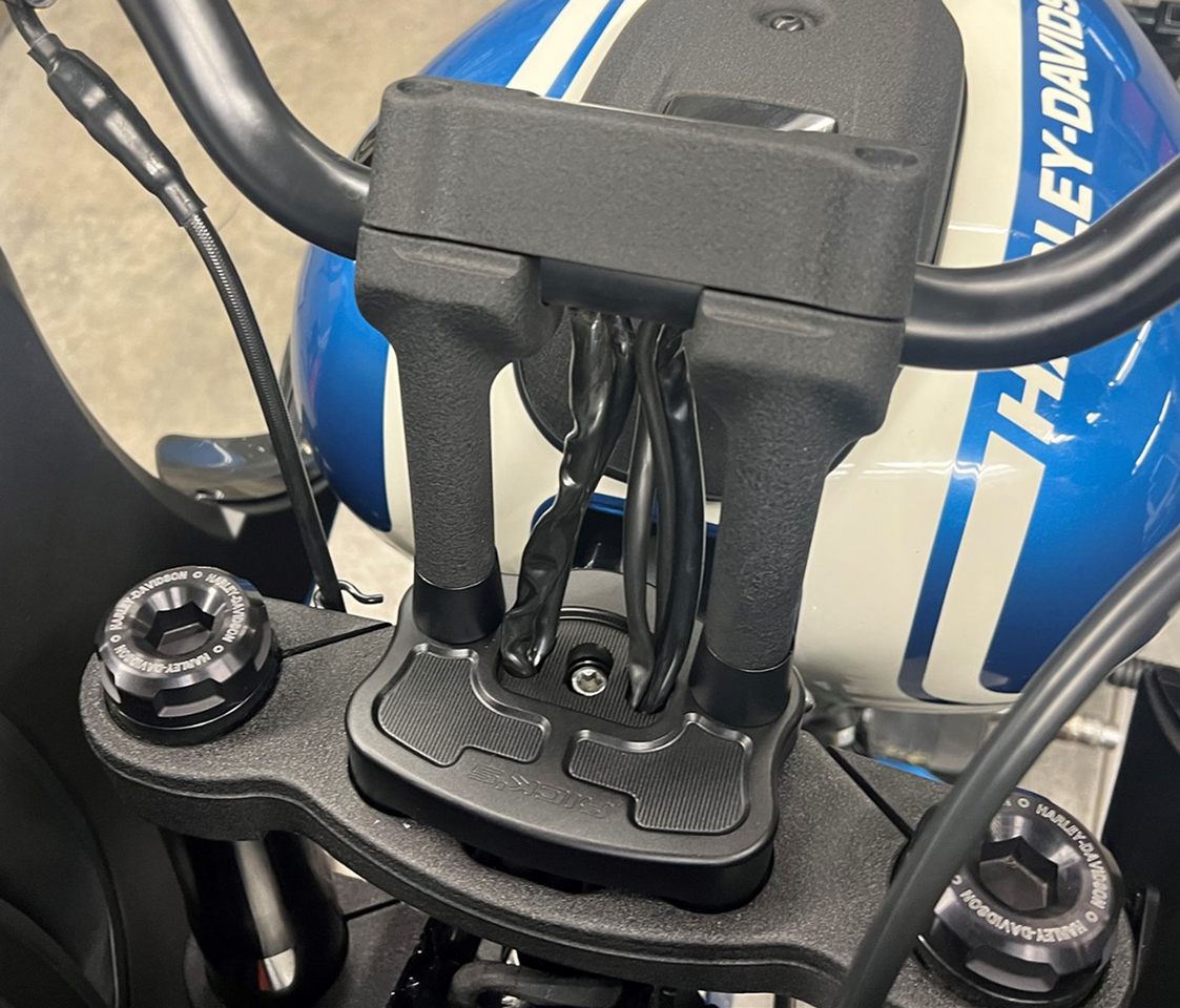 RICK'S 40MM RISER RELOCATION FOR LOW RIDER S/ST | Softail