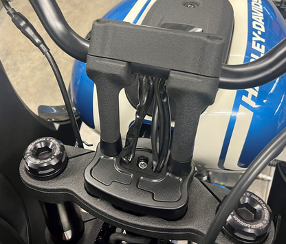 RICK'S 40MM RISER RELOCATION FOR LOW RIDER S/ST | Softail