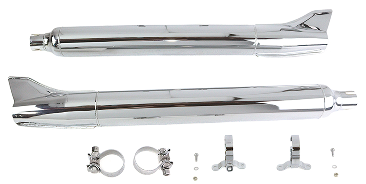 TORPEDO FISHTAIL MUFFLERS FOR TOURING | Touring | Trike