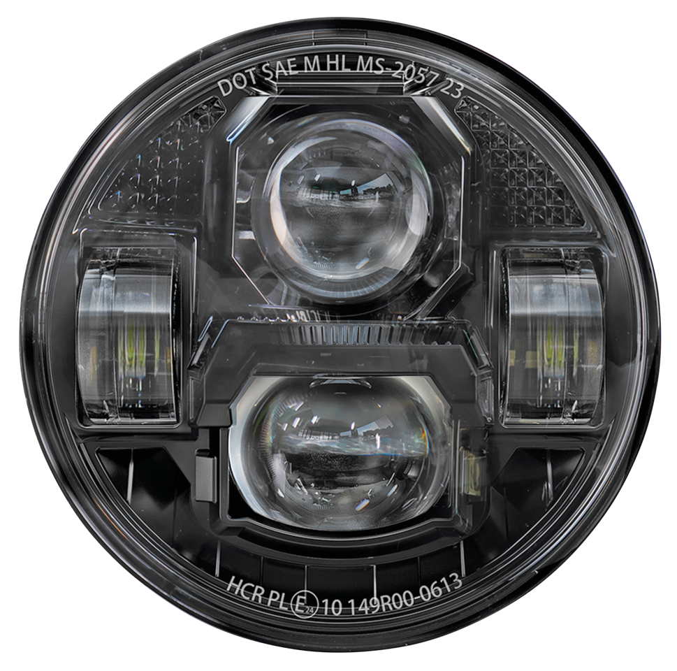 NIGHTLIGHTER PROTECTOR 5 3/4" LED HEADLIGHT UNIT | Dyna | FXR | Scout | Softail | Sportster | Street | V-Rod