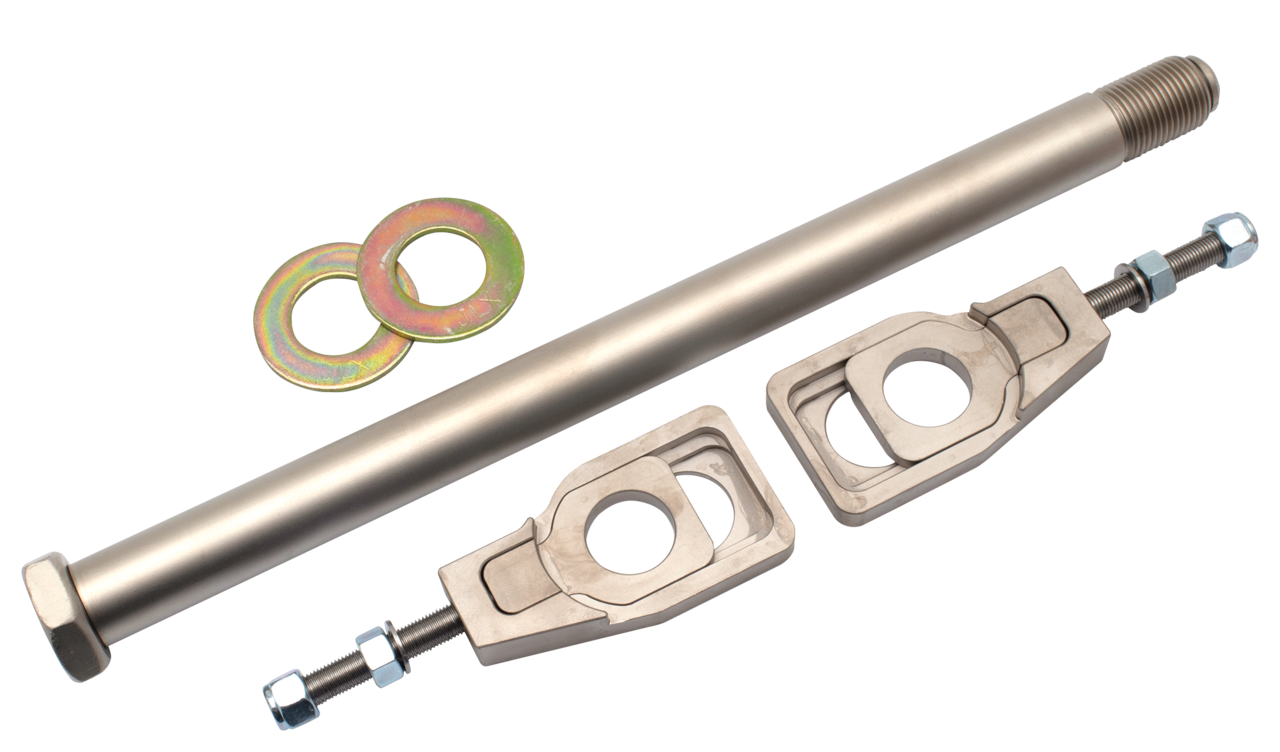 ZIPPER'S SEVERE DUTY REAR AXLE & ADJUSTER KIT FOR TOURING | Touring