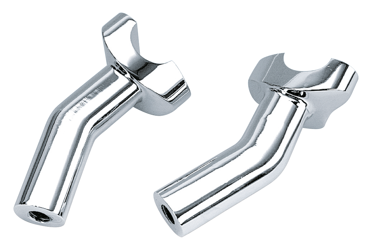 PULL BACK RISER SET | Big Twin | Dyna | FX | FXR | Servi-Car | Softail | Sportster | Touring | Trike