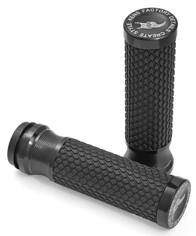 KEN'S FACTORY NEXT LEVEL HANDLEBAR GRIPS | Dyna | Softail | Touring | Trike