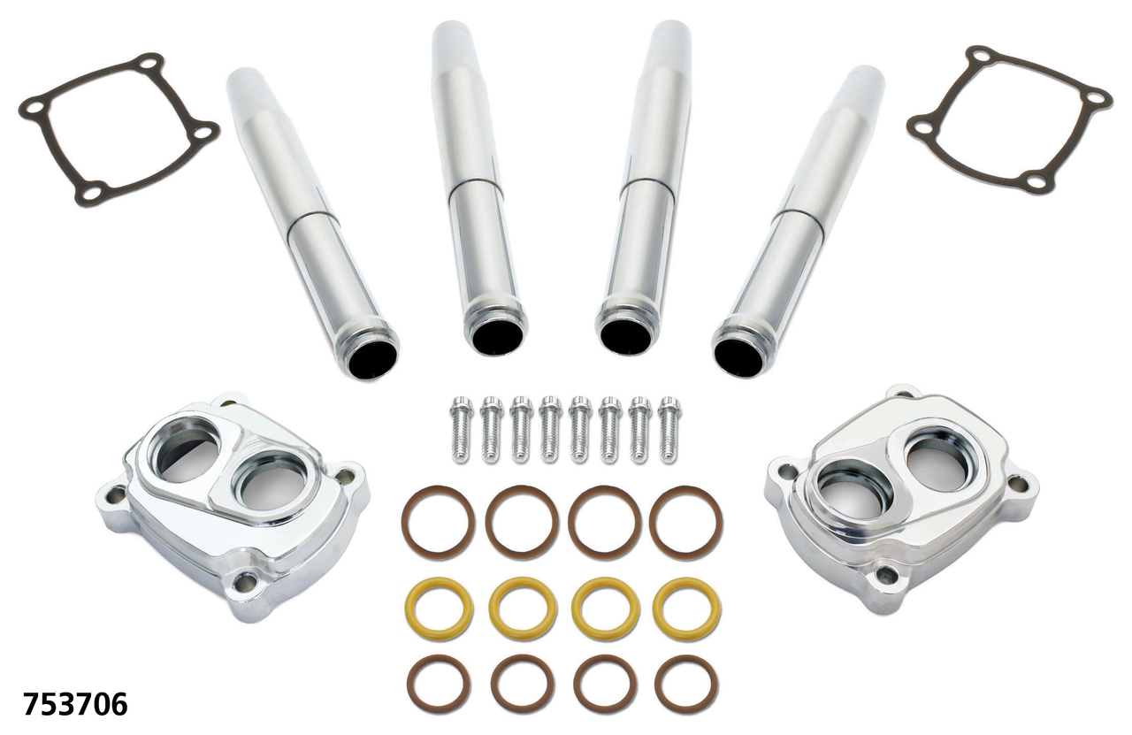 JIMS LOW PROFILE TAPPET COVERS FOR MILWAUKEE EIGHT | Softail | Touring | Trike