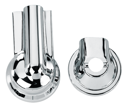 CHROME OIL FILTER HOUSING COVERS