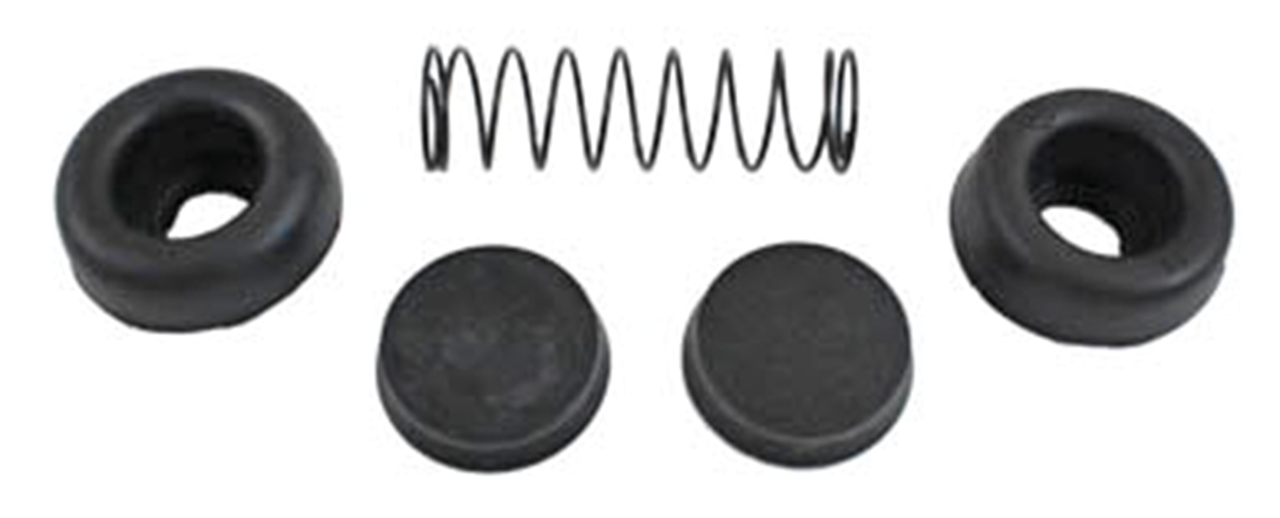 REAR BRAKE WHEEL CYLINDER - Rebuild kit (OEM 41748-58)

Complete replacement wheel cylinders provide positive brake operation and leak-free performance. Precision machined cast steel housing complete with heavy-duty cups and seals. | Big Twin