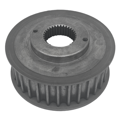 OFF-SET FINAL DRIVE PULLEYS