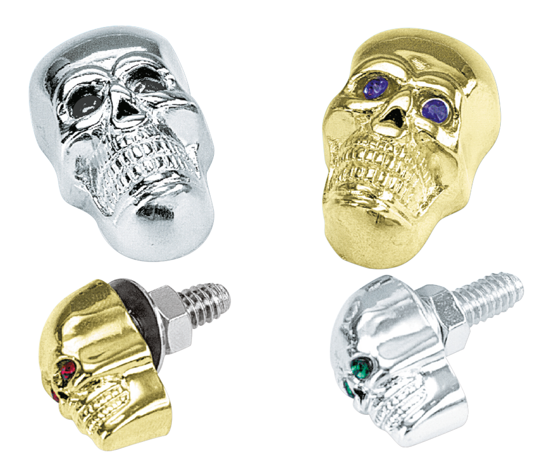BAD BONES STUDDED SKULLS