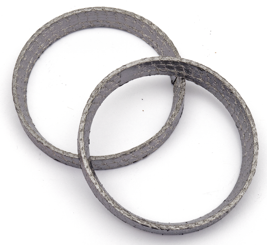 EXHAUST GASKETS FOR V-ROD - Fits V-Rod 2002-2008, Stock replacement, set of two (OEM 65109-01)

Strongly recommended to replace when re-fitting the stock headers or an aftermarket exhaust system. | V-Rod