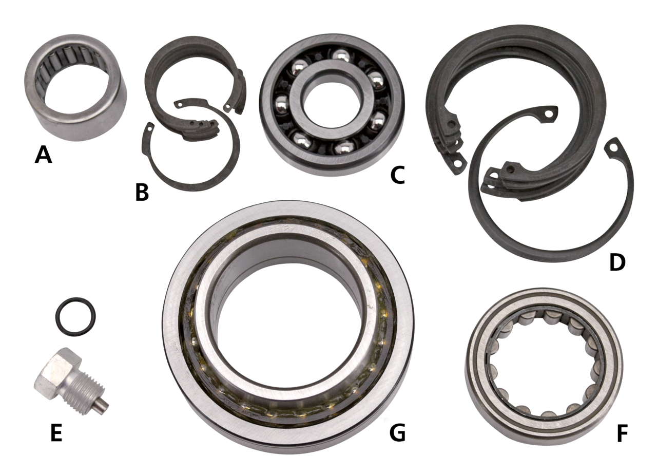 PARTS FOR OEM 6-SPEED "CRUISE DRIVE" TRANSMISSIONS | Dyna | Softail | Touring | Trike