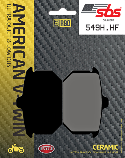 SBS REAR DISC BRAKE PADS | EV | FTR