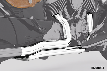 FREEDOM PERFORMANCE TRUE DUAL HEADERS FOR INDIAN | Chief | Chieftain | Roadmaster | Springfield