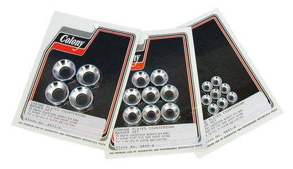 COMPANION COUNTERSUNK CHROME WASHERS