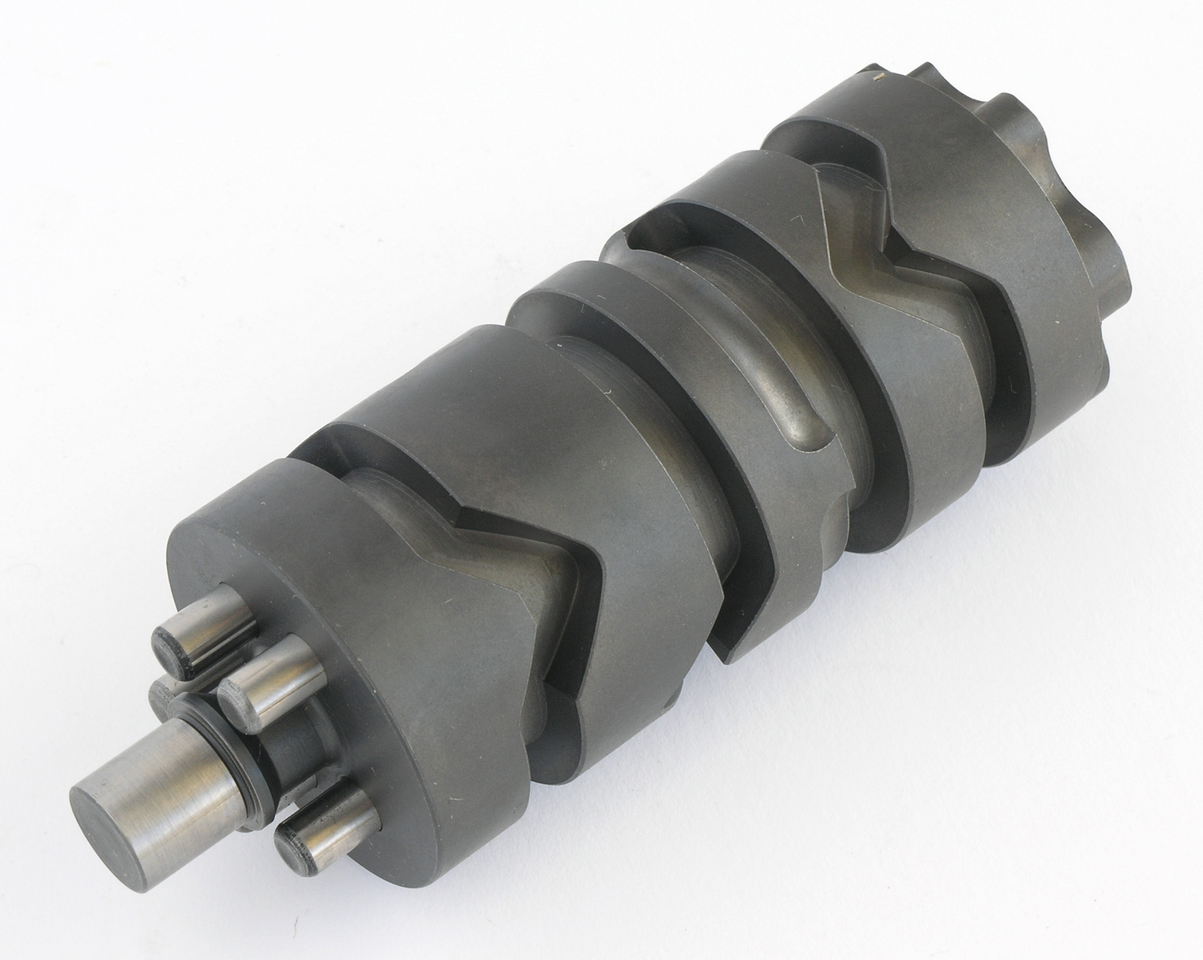 REPLACEMENT SHIFTERDRUM ASSEMBLY - Replacement shifterdrum assembly as used in all TPD 6-speed transmissions and conversion kits until 2004